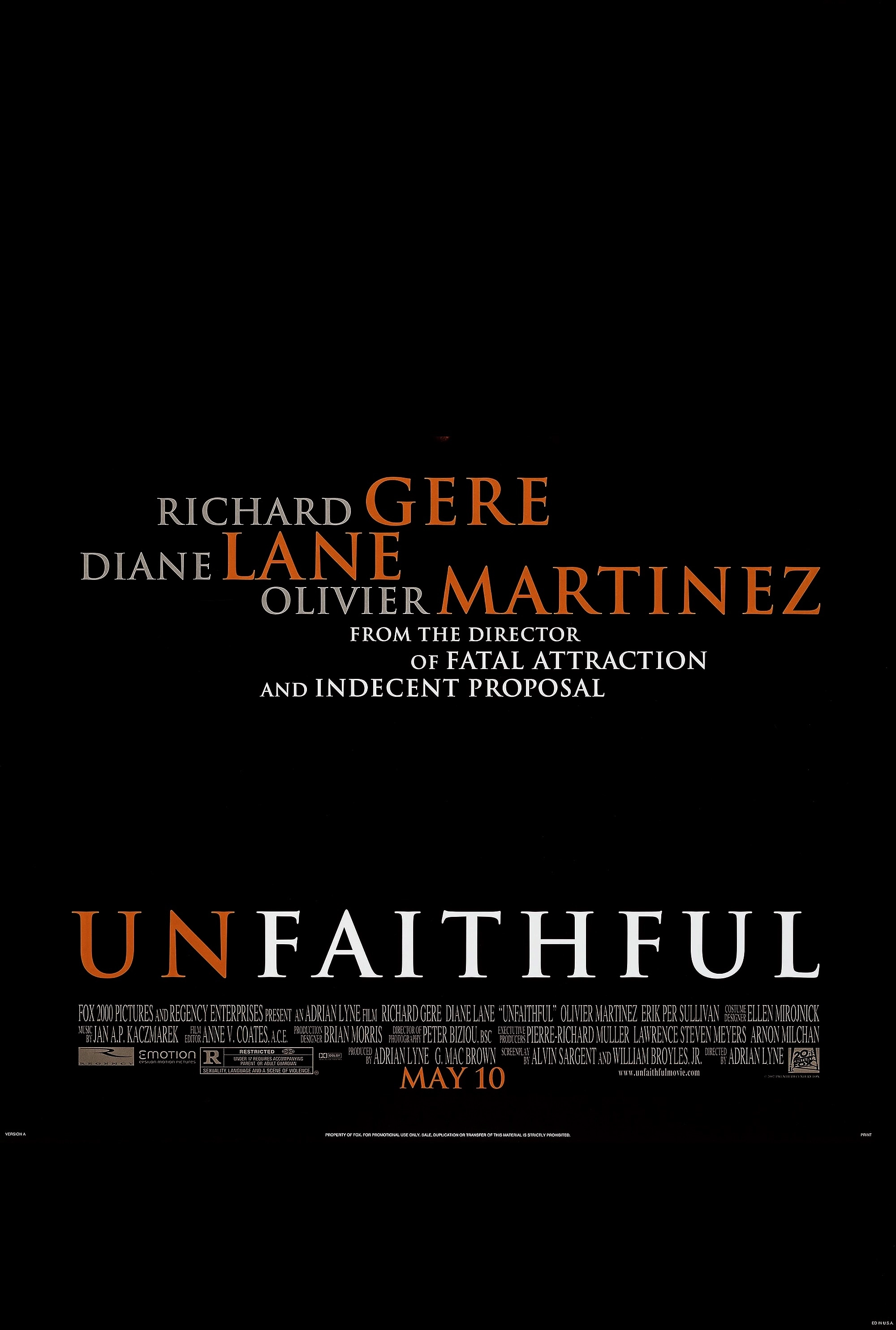 Download movie Unfaithful 2002 with attached subtitles