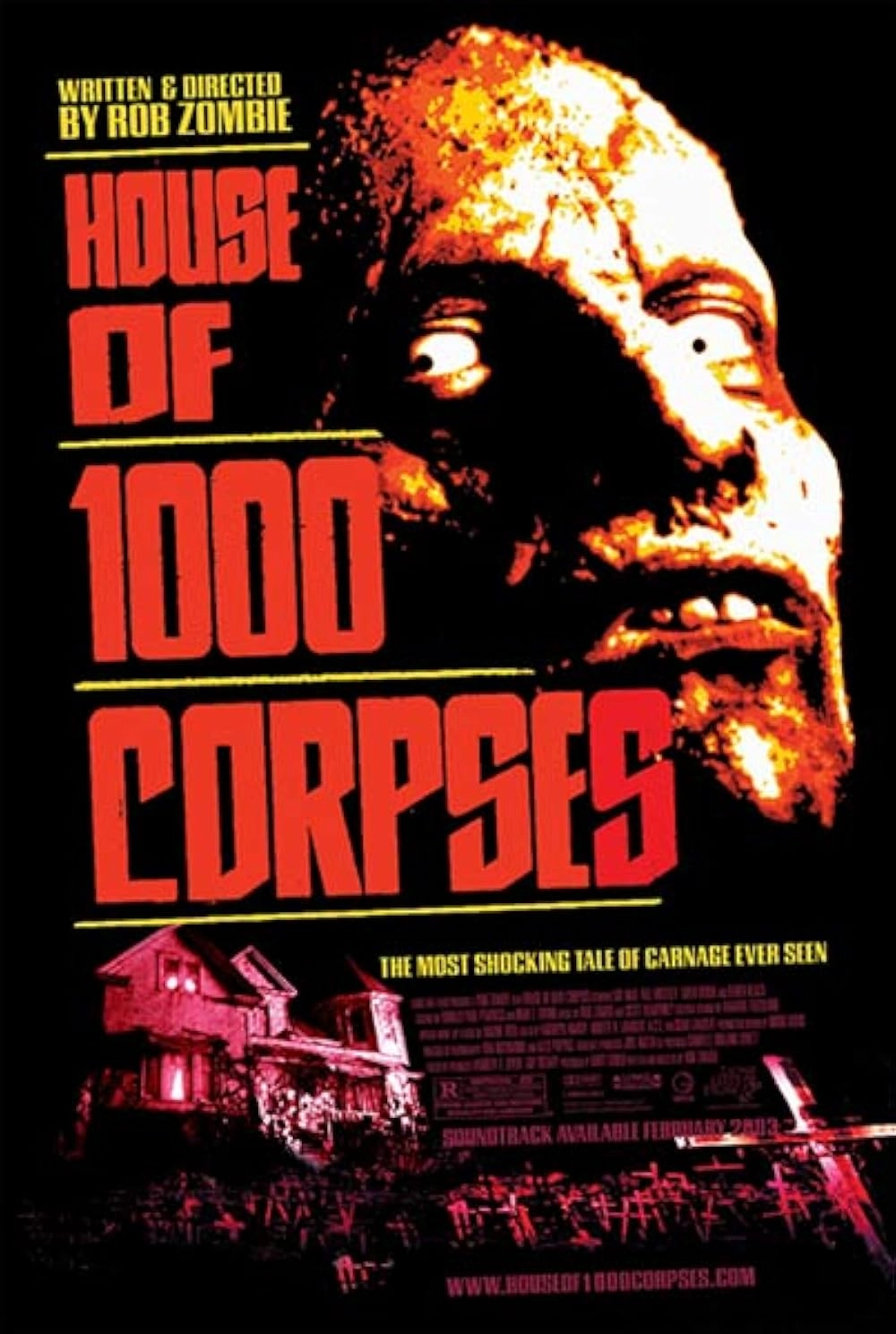 دانلود فیلم House of 1000 Corpses 2003 با زیرنویس چسبیده