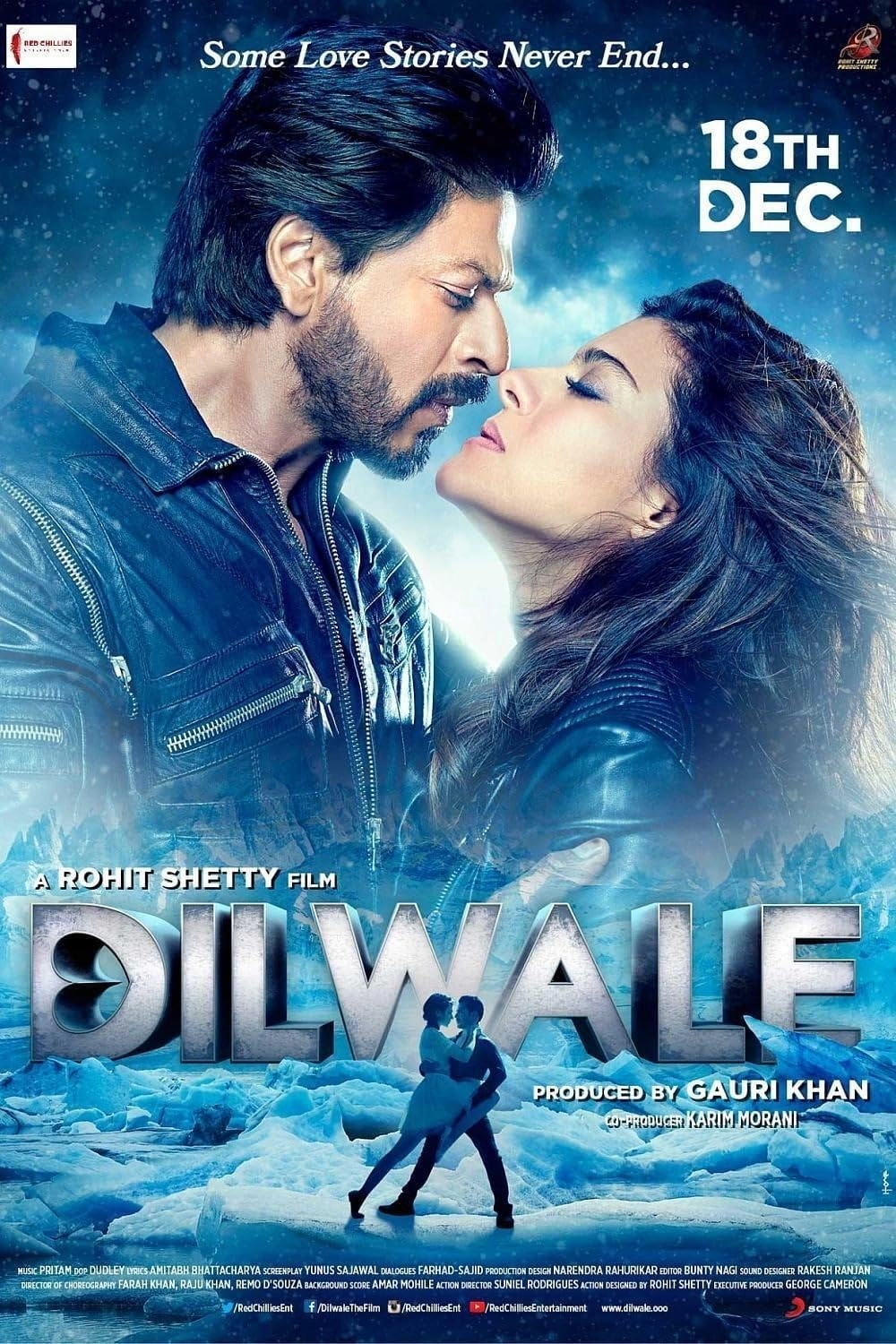 Unduh film Dilwale 2015 dengan terlampir teks terjemahan