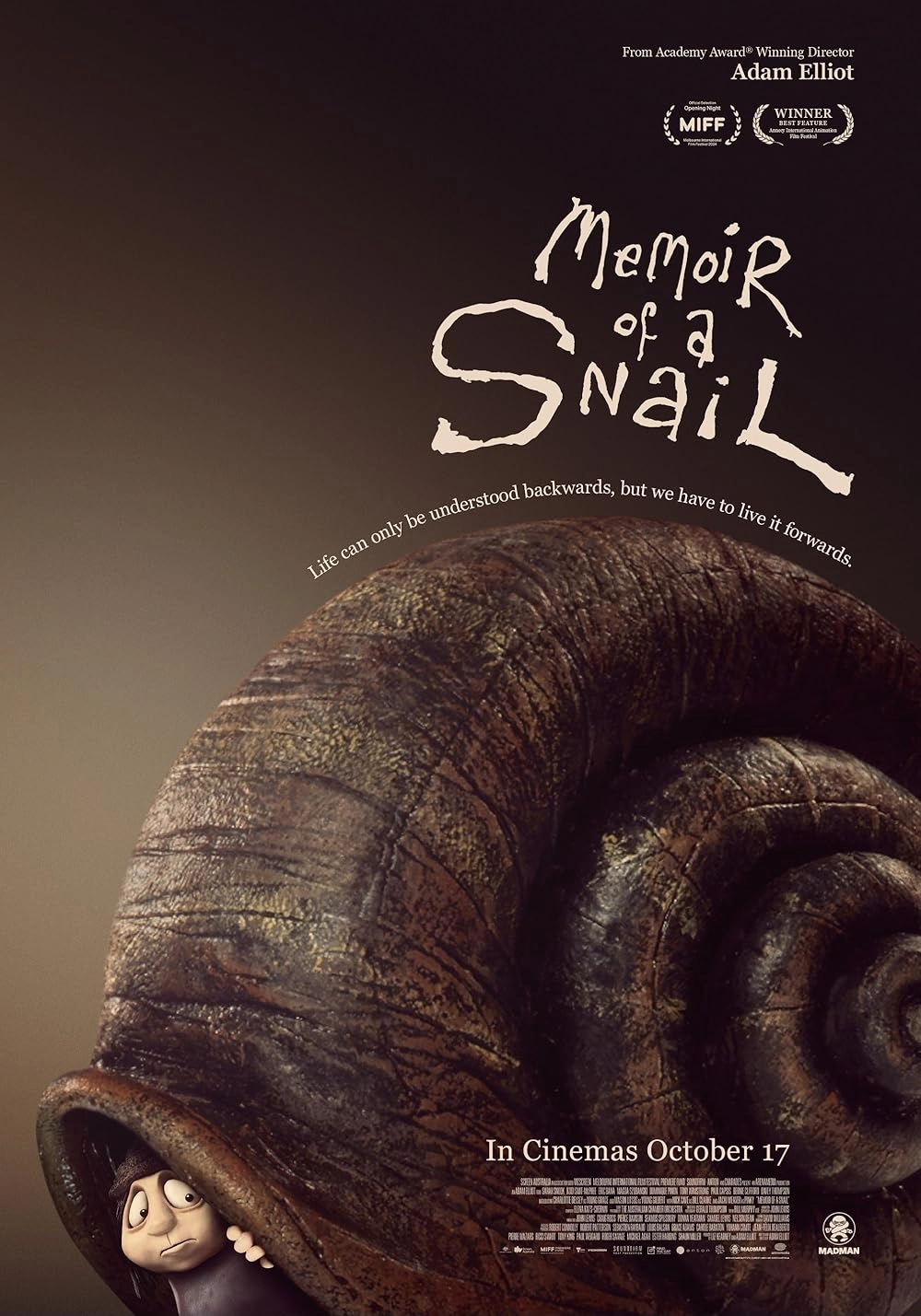 دانلود انیمیشن Memoir of a Snail 2024 با زیرنویس چسبیده