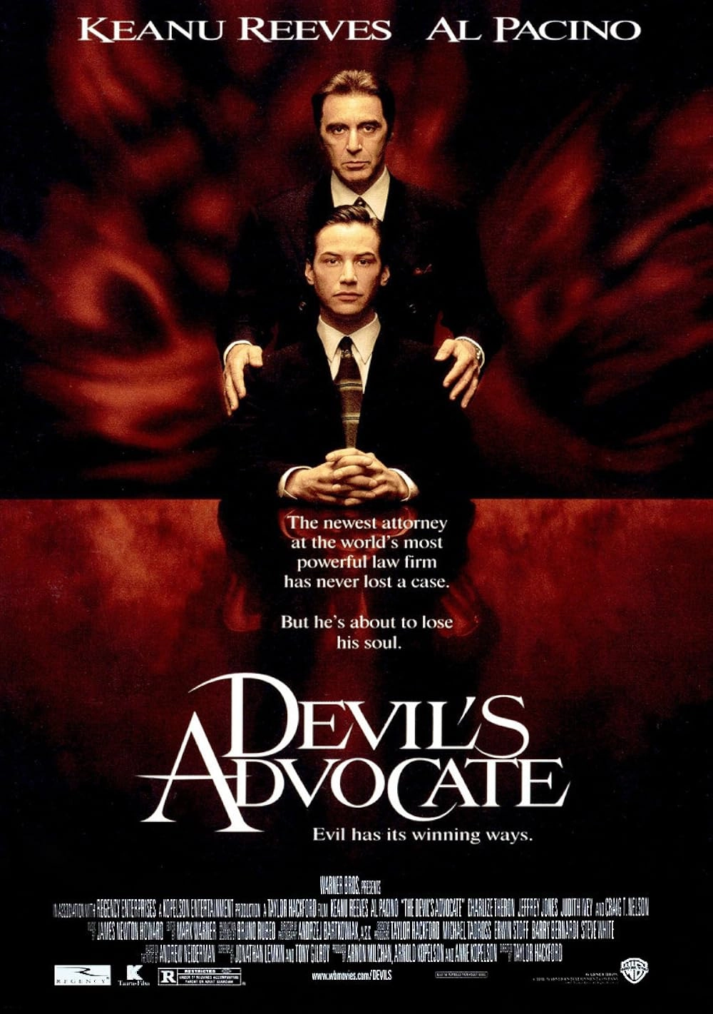 Unduh the movie The Devil's Advocate 1997 dengan terlampir teks terjemahan
