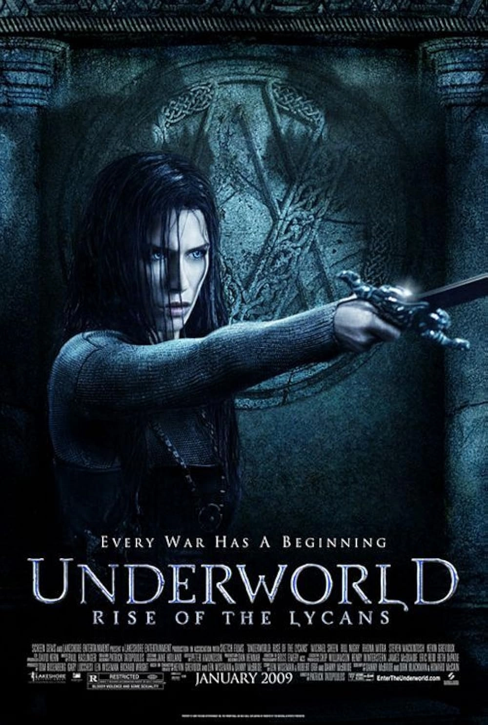 دانلود فیلم Underworld: Rise of the Lycans 2009 با زیرنویس چسبیده