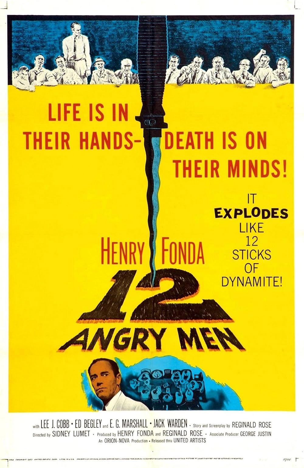 دانلود فیلم 12 Angry Men 1957 زیرنویس چسبیده