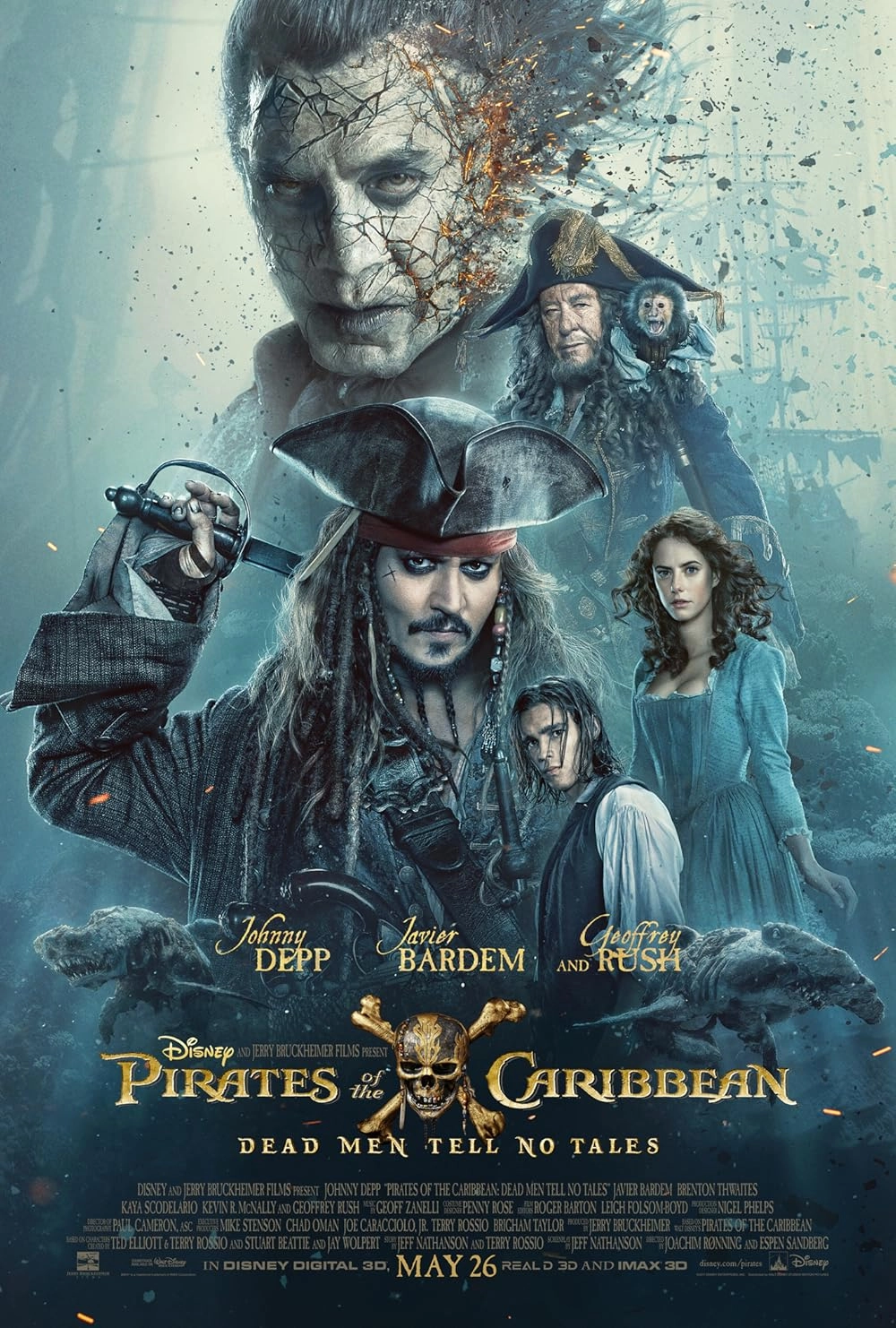 دانلود فیلم Pirates of the Caribbean: Dead Men Tell No Tales 2017 زیرنویس چسبیده