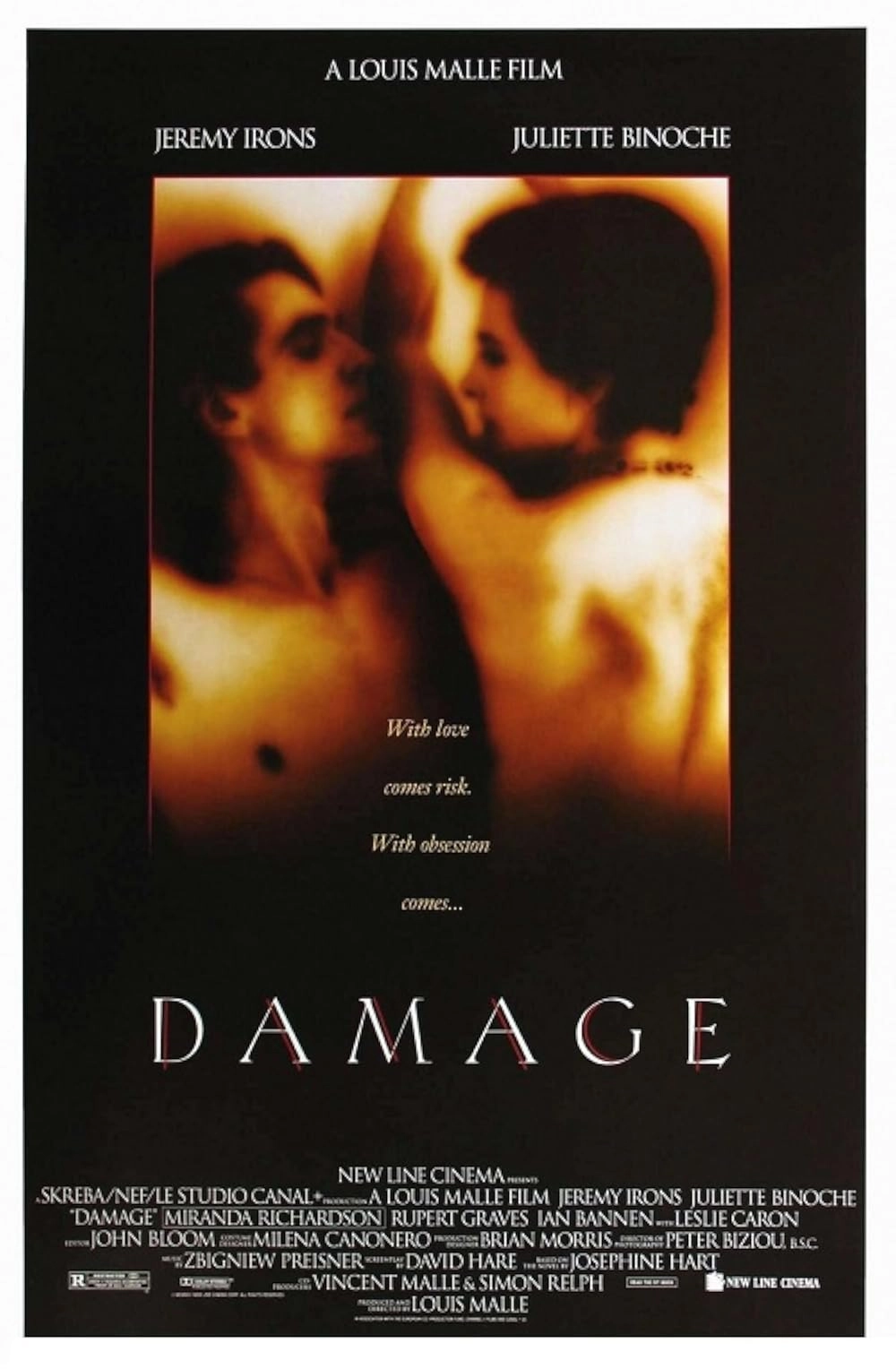 دانلود فیلم Damage 1992 زیرنویس چسبیده