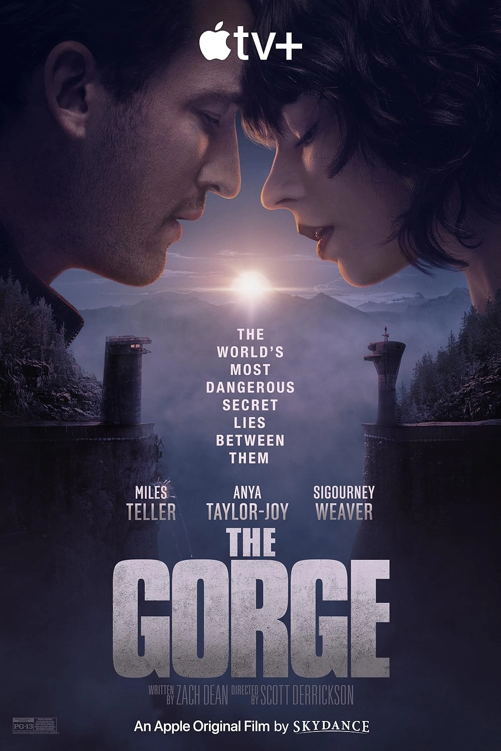 Download movie The Gorge 2025 subtitles attached