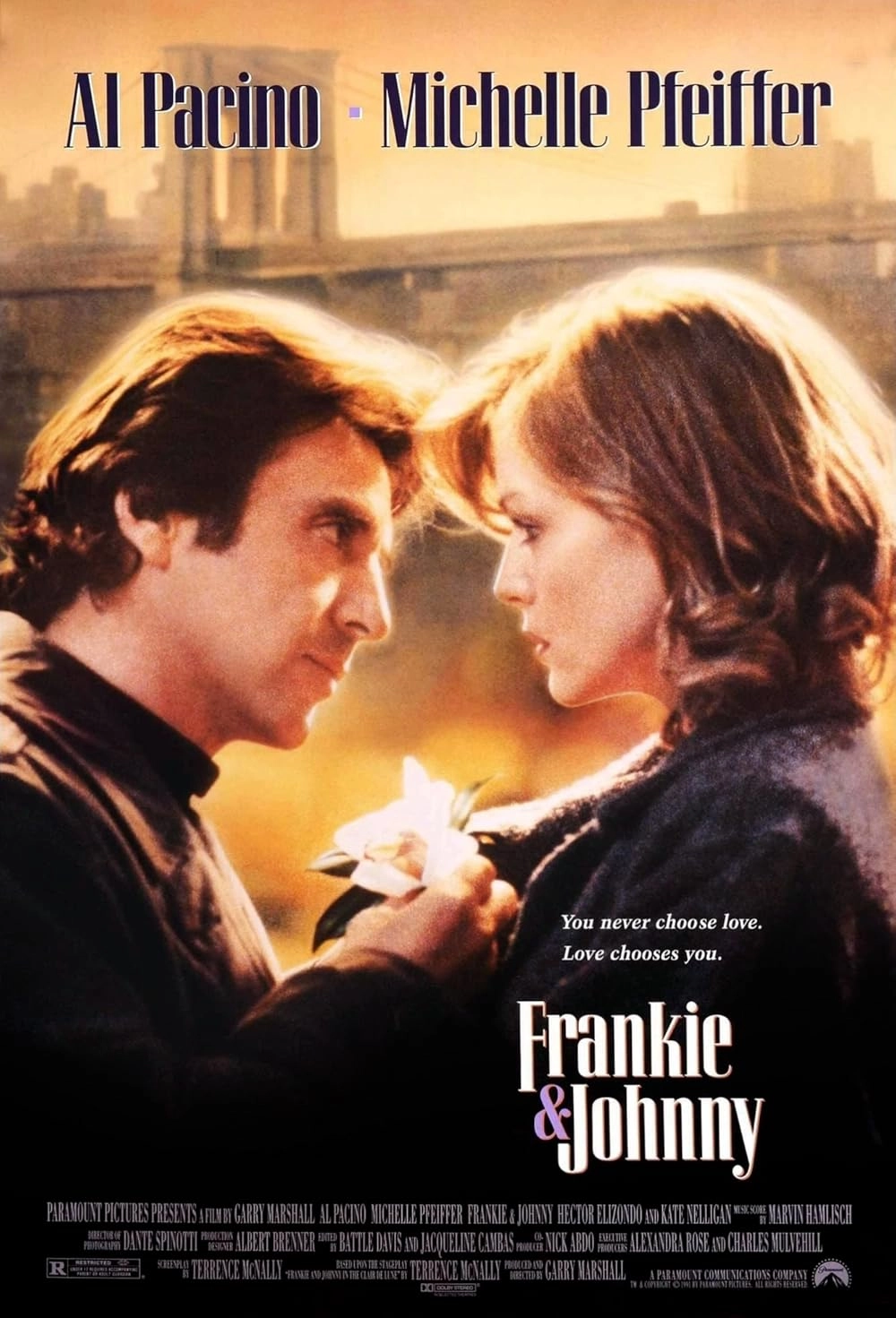 دانلود فیلم Frankie and Johnny 1991 زیرنویس چسبیده