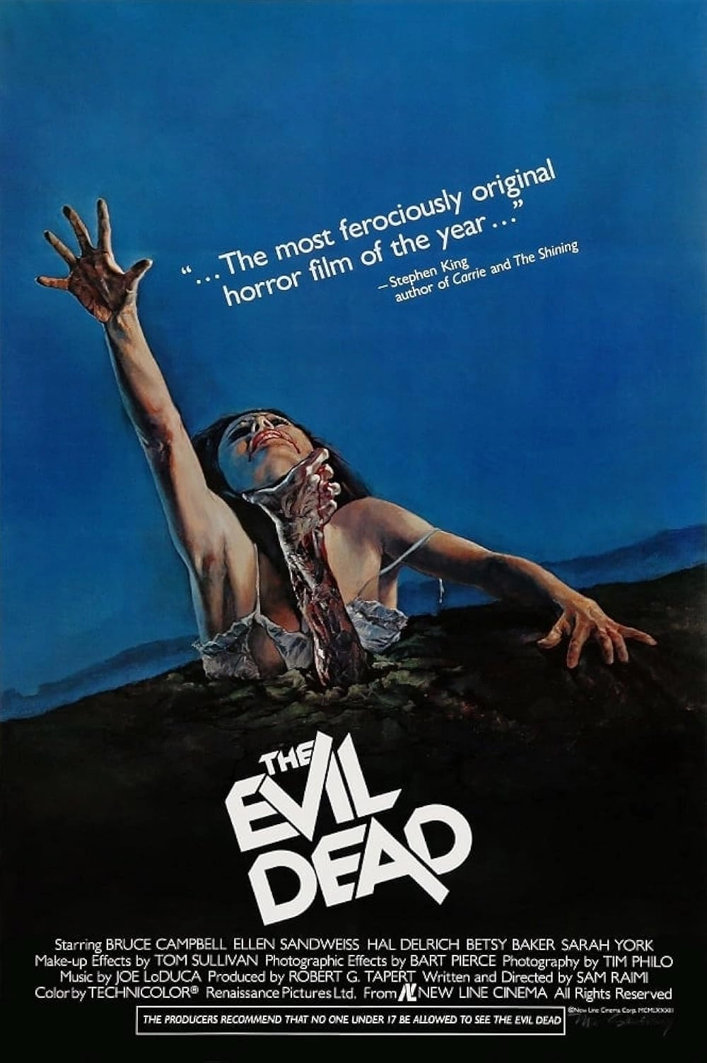 دانلود  فیلم The Evil Dead 1981 زیرنویس چسبیده
