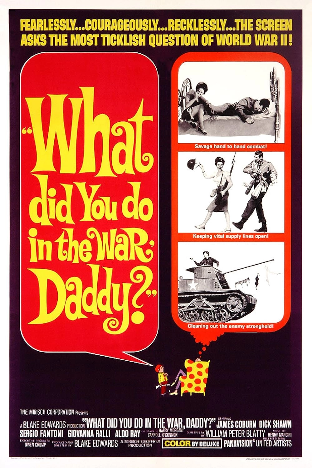 دانلود فیلم What Did You Do in the War, Daddy? 1966 زیرنویس چسبیده