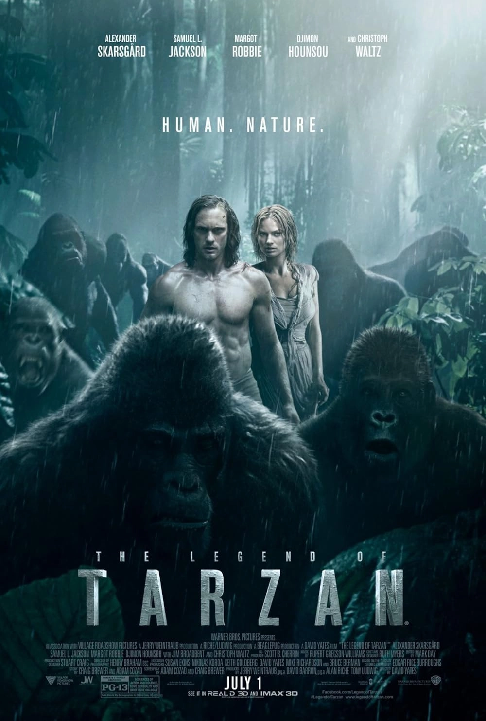 دانلود فیلم The Legend of Tarzan 2016 زیرنویس چسبیده