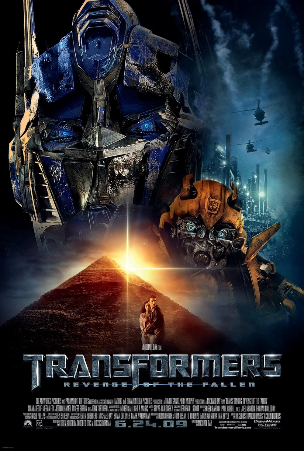 دانلود فیلم Transformers: Revenge of the Fallen 2009 زیرنویس چسبیده