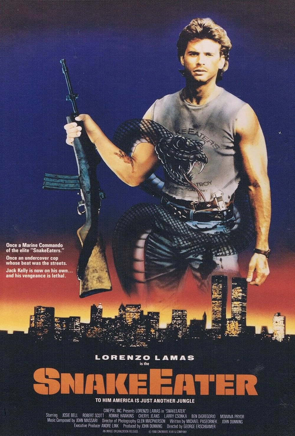 Descargar película Snake Eater 1989 subtítulos adjuntos