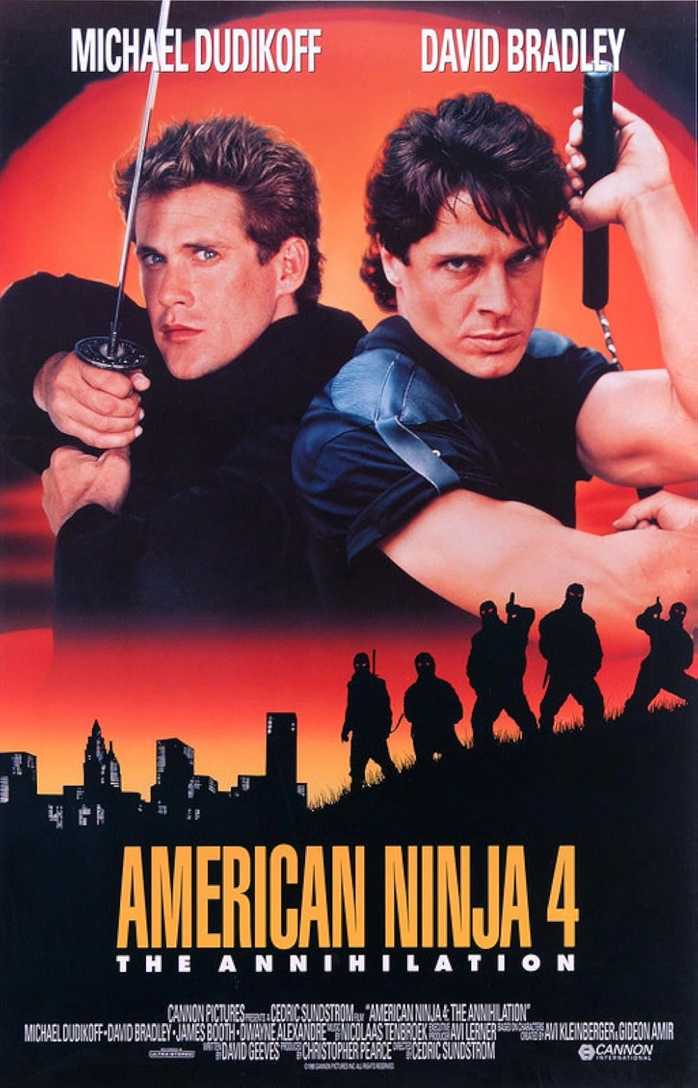 دانلود فیلم American Ninja 4: The Annihilation 1990 زیرنویس چسبیده