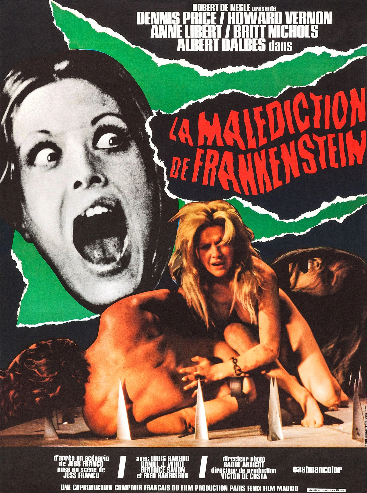 دانلود فیلم The Erotic Rites of Frankenstein 1973 زیرنویس چسبیده