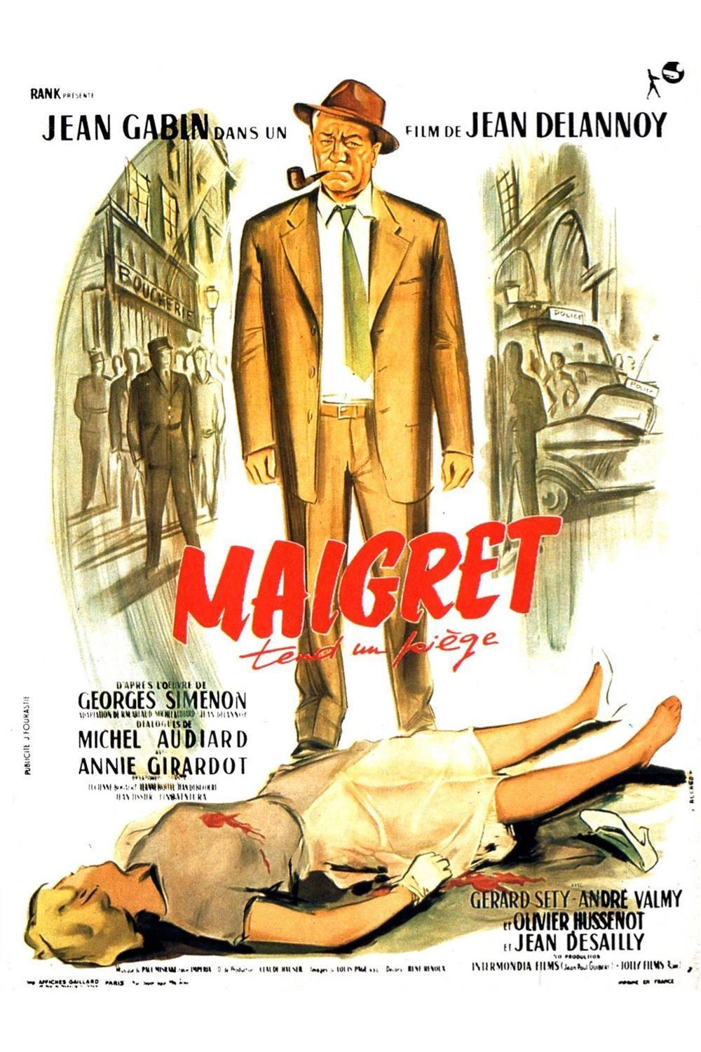 دانلود فیلم Inspector Maigret 1958 زیرنویس چسبیده