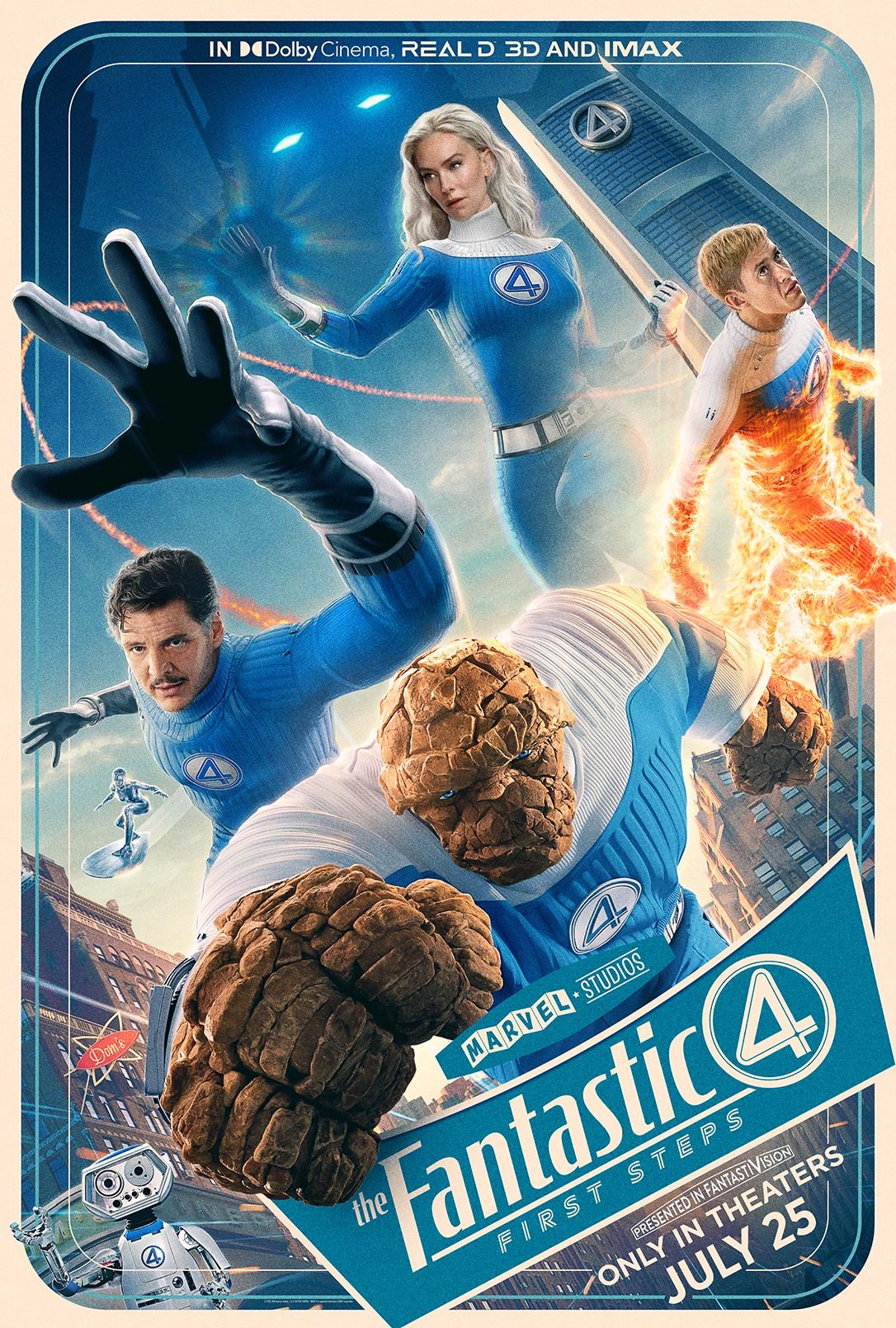 دانلود فیلم The Fantastic Four: First Steps 2025 زیرنویس چسبیده