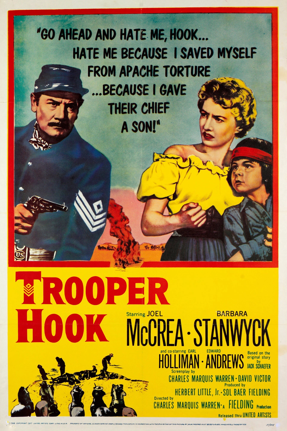 دانلود فیلم Trooper Hook 1957 زیرنویس چسبیده