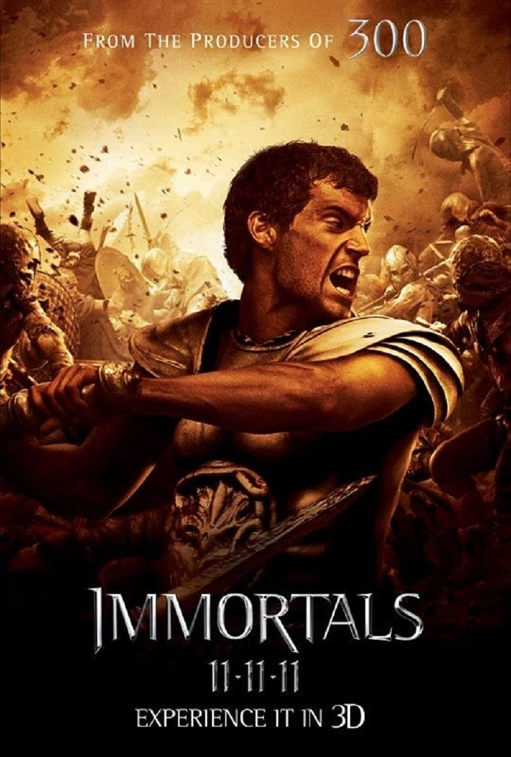 Descargar la película Immortals 2011 con subtítulos incrustados