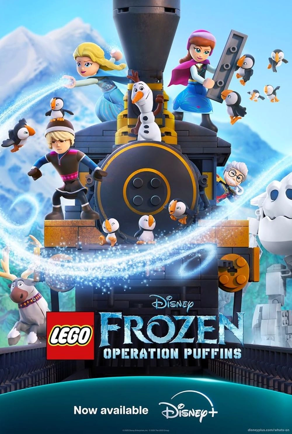 دانلود انیمیشن Lego Disney Frozen: Operation Puffins 2025 زیرنویس چسبیده