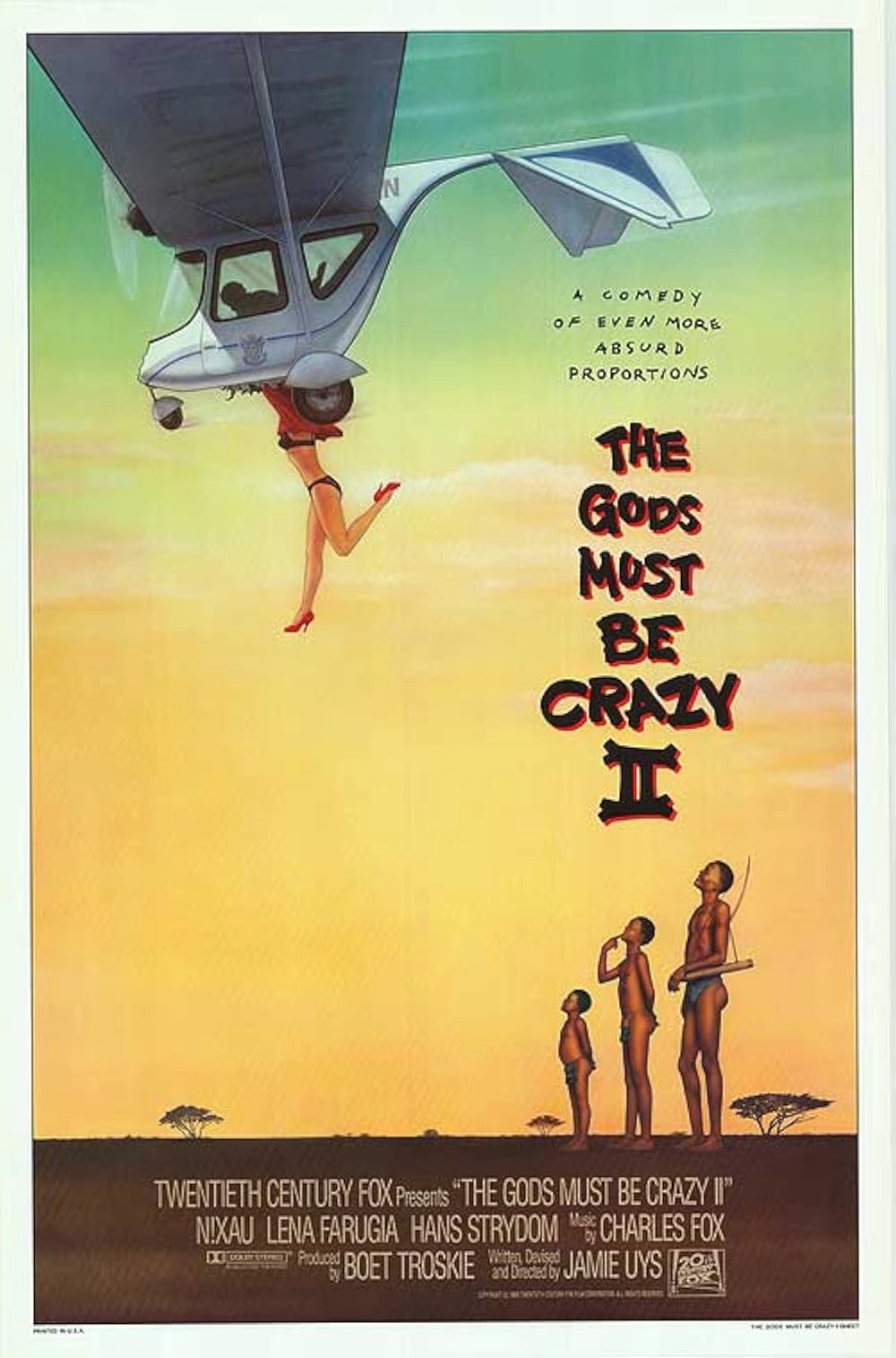 Download movie The Gods Must Be Crazy II 1989 with subtitles