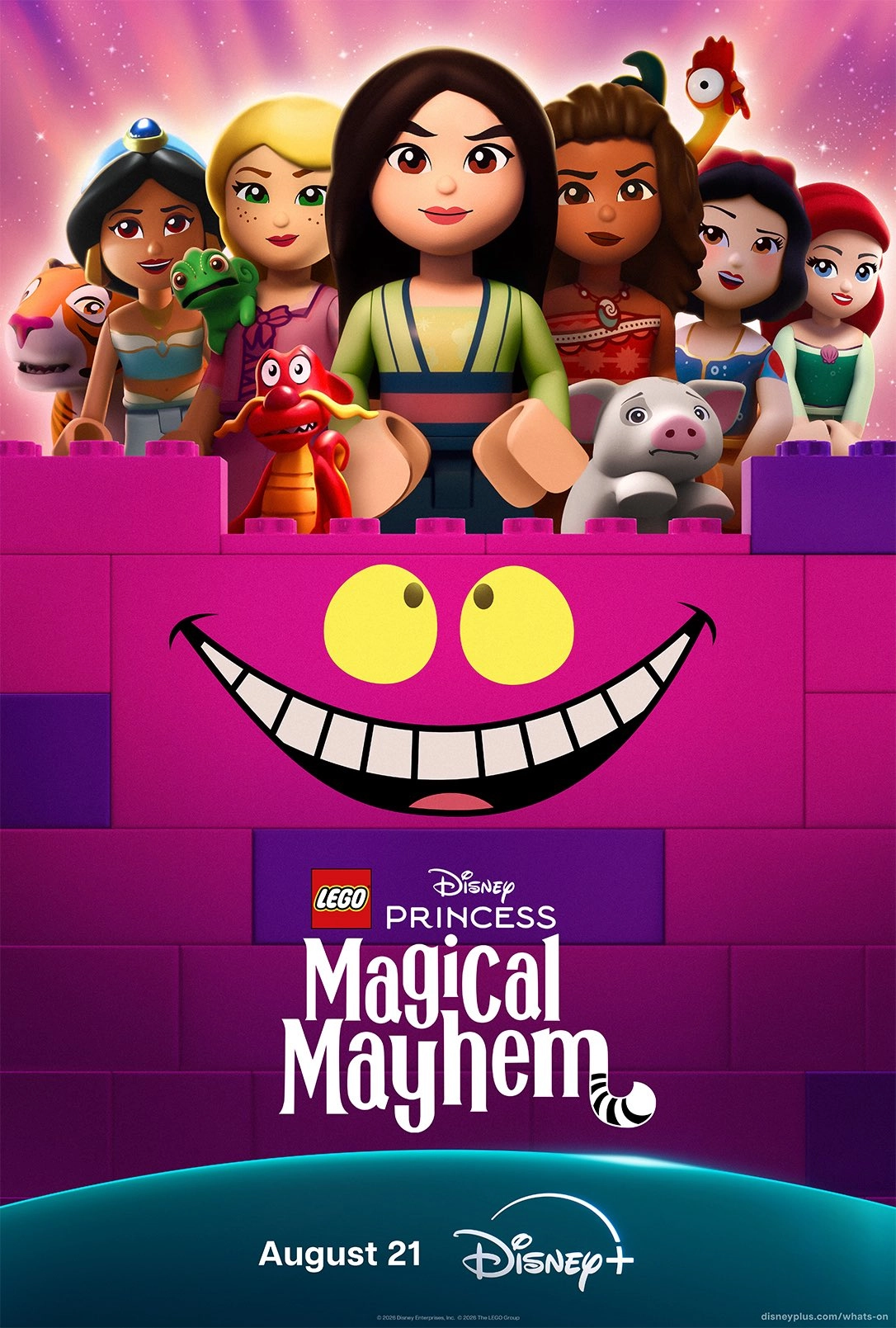 Descarga la animación Lego Disney Princess: Magical Mayhem 2026 con subtítulos.