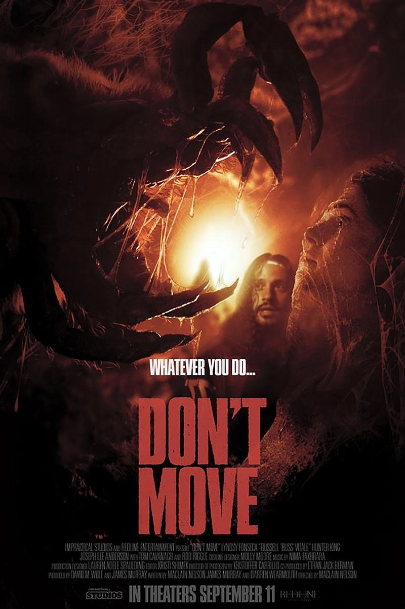پوستر فیلم ترسناک Don't Move 2026 به کارگردانی Maclain Nelson