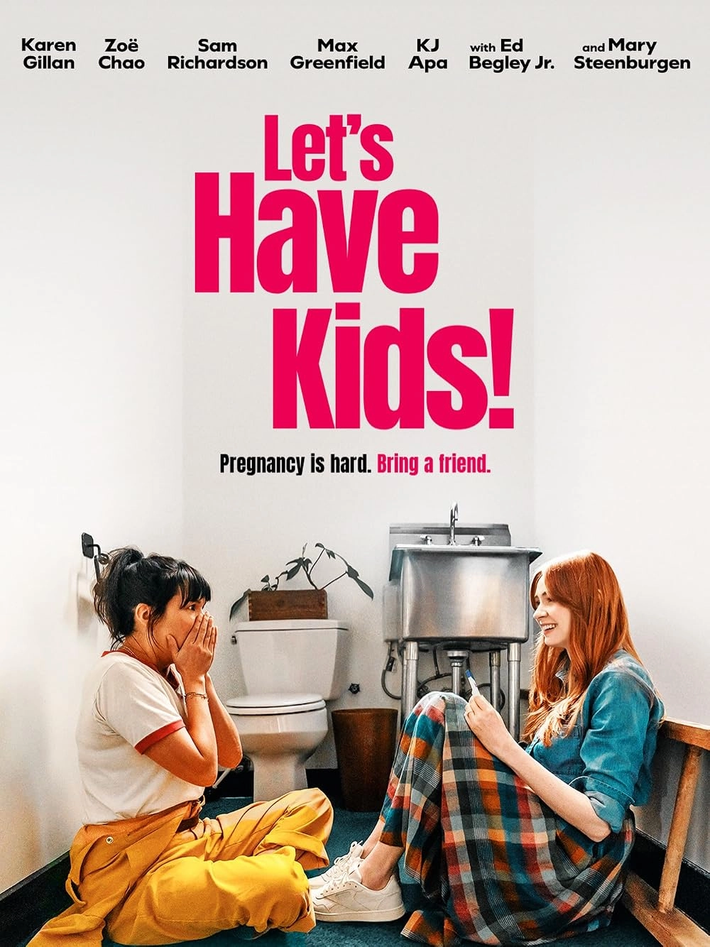 پوستر فیلم Let's Have Kids 2026 با بازی Karen Gillan و Zoe Chao