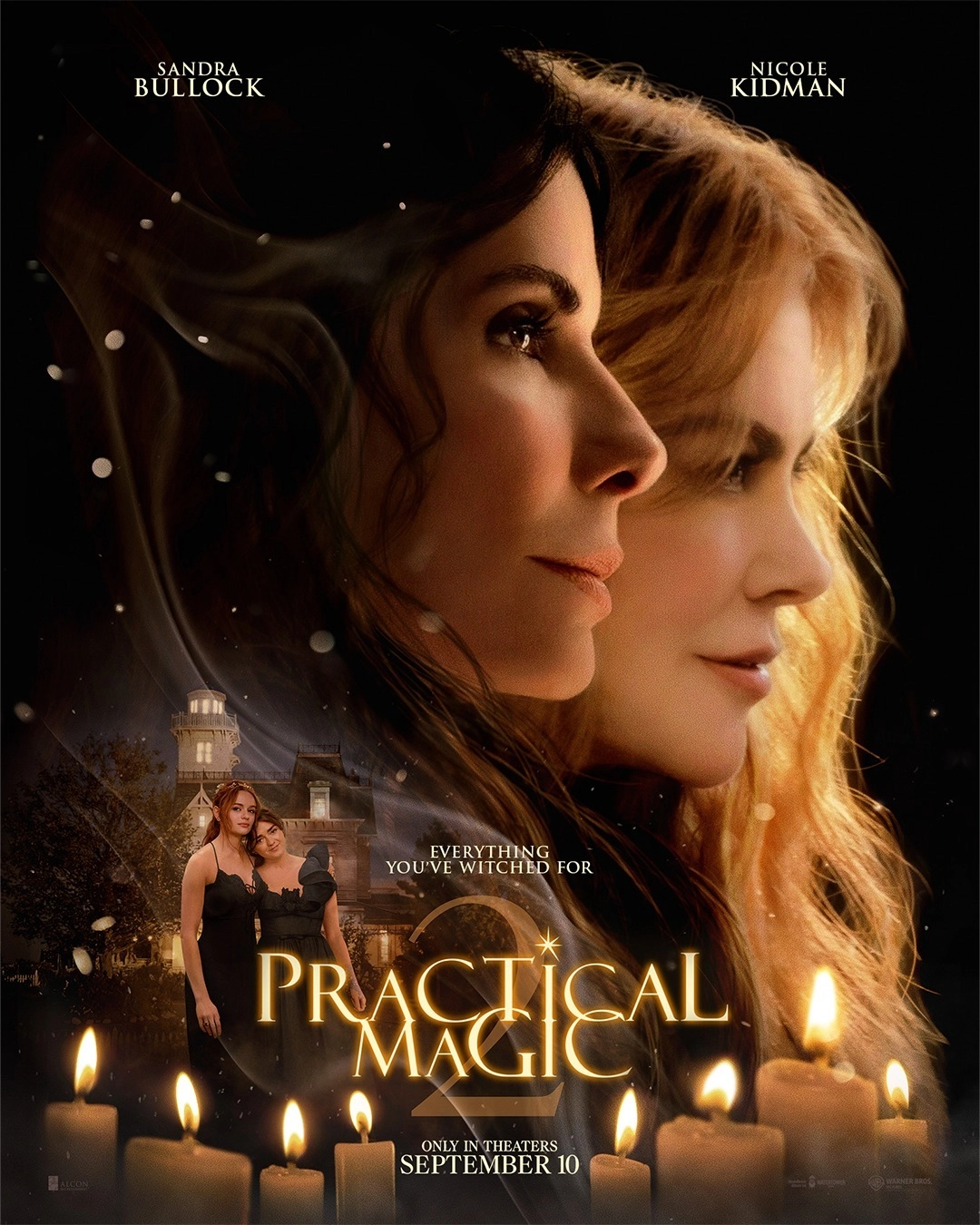 پوستر فیلم Practical Magic 2 2026 با بازی Sandra Bullock و Nicole Kidman