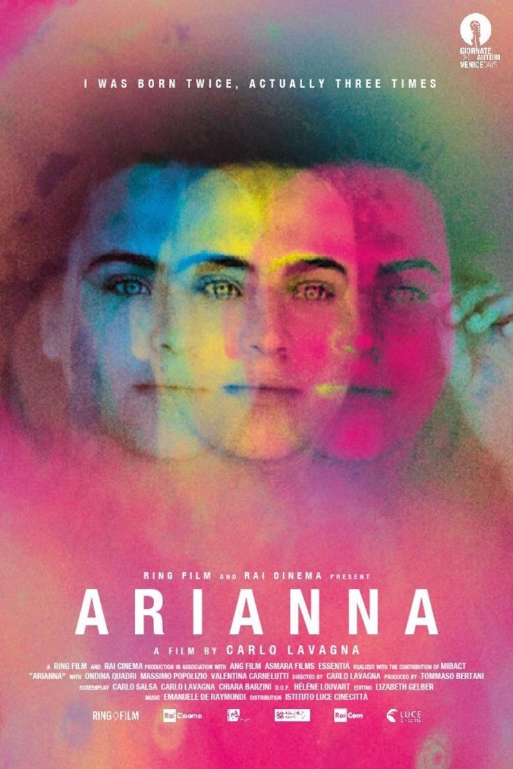 پوستر فیلم درام ایتالیایی Arianna محصول سال 2015 به کارگردانی کارلو لاوادزّا با بازی اوندینا کوادری