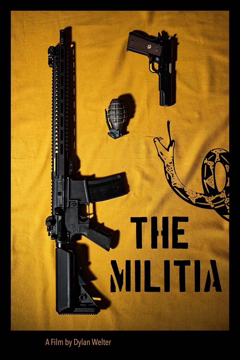 پوستر فیلم The Militia محصول سال 2025 به کارگردانی دیلن کینگ ولتر