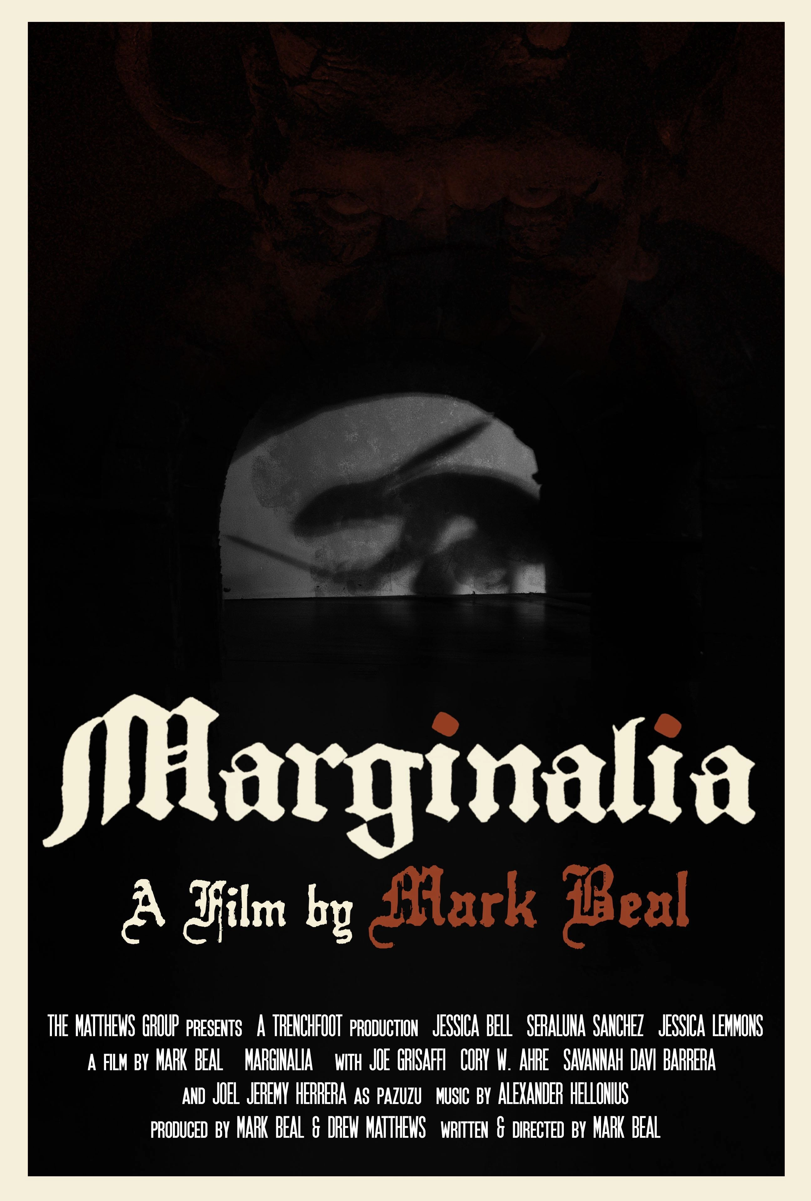 پوستر فیلم ترسناک Marginalia محصول سال 2025