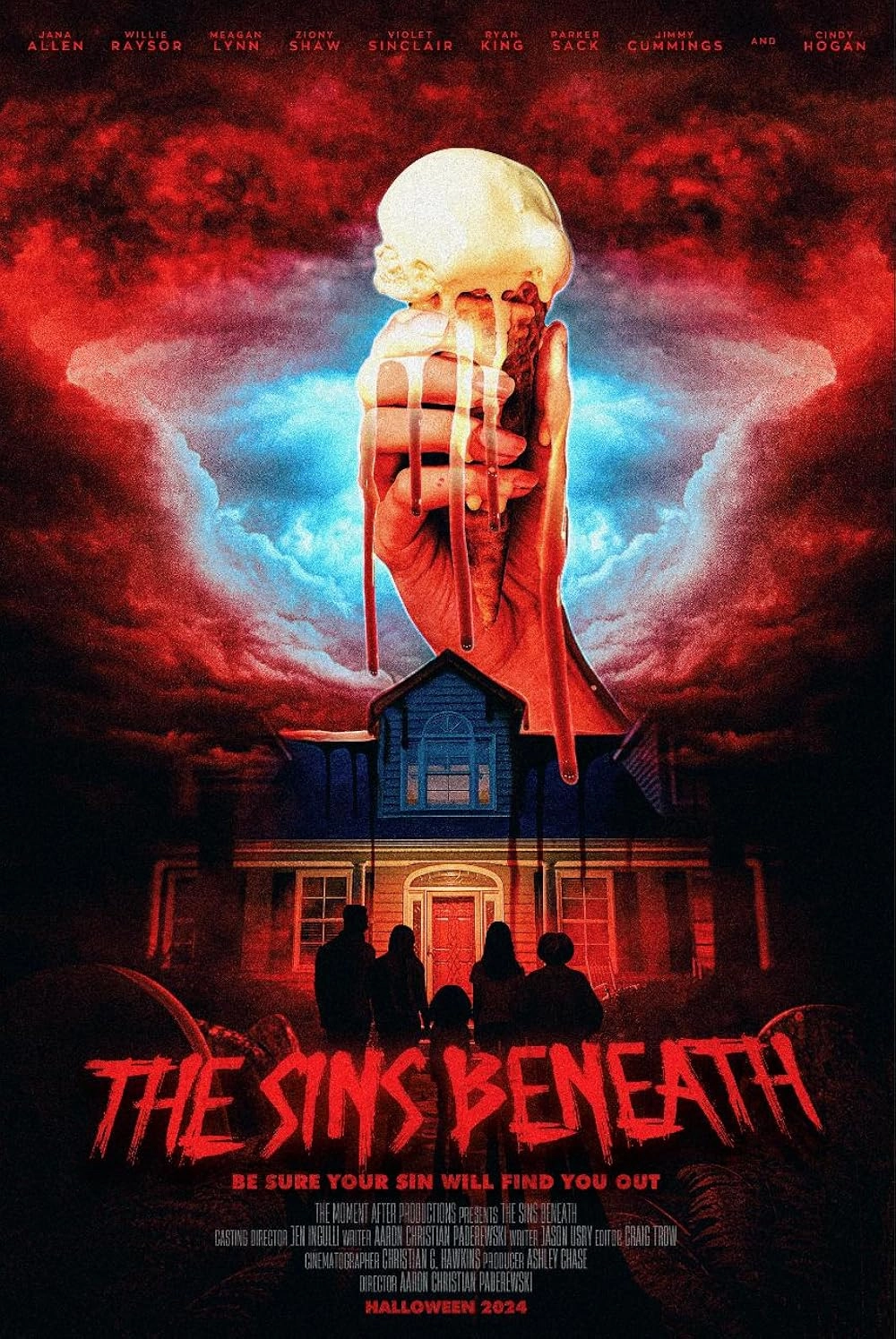 پوستر فیلم ترسناک The Sins Beneath محصول سال 2025