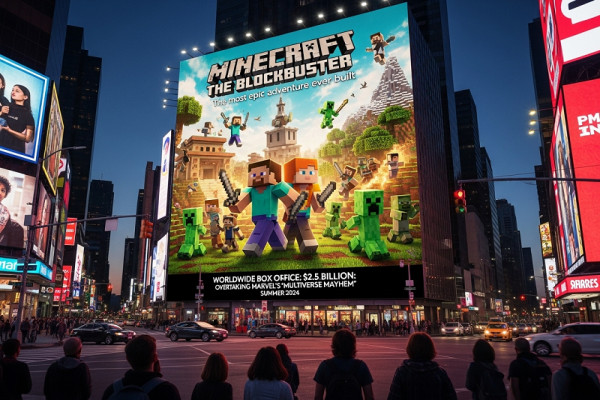 ماینکرفت مارول را شکست داد: فیلمی که گیشه را منفجر کرد!