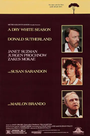 دانلود فیلم A Dry White Season 1989 زیرنویس چسبیده	