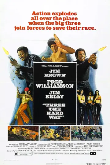 دانلود فیلم Three the Hard Way 1974 زیرنویس چسبیده