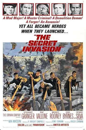 دانلود فیلم The Secret Invasion 1964 زیرنویس چسبیده