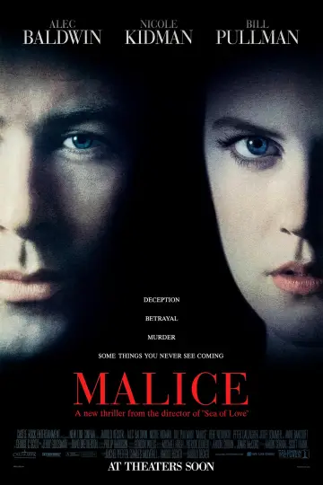 دانلود فیلم Malice 1993 زیرنویس چسبیده