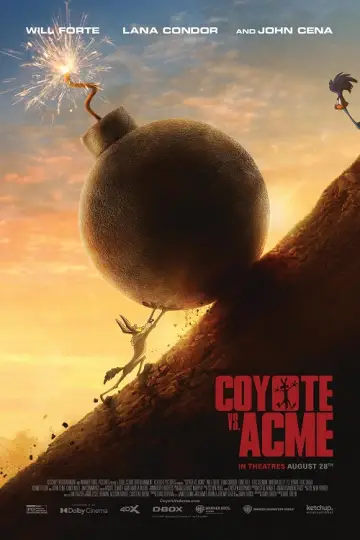 Descarga la animación Coyote vs. Acme 2026 con subtítulos.